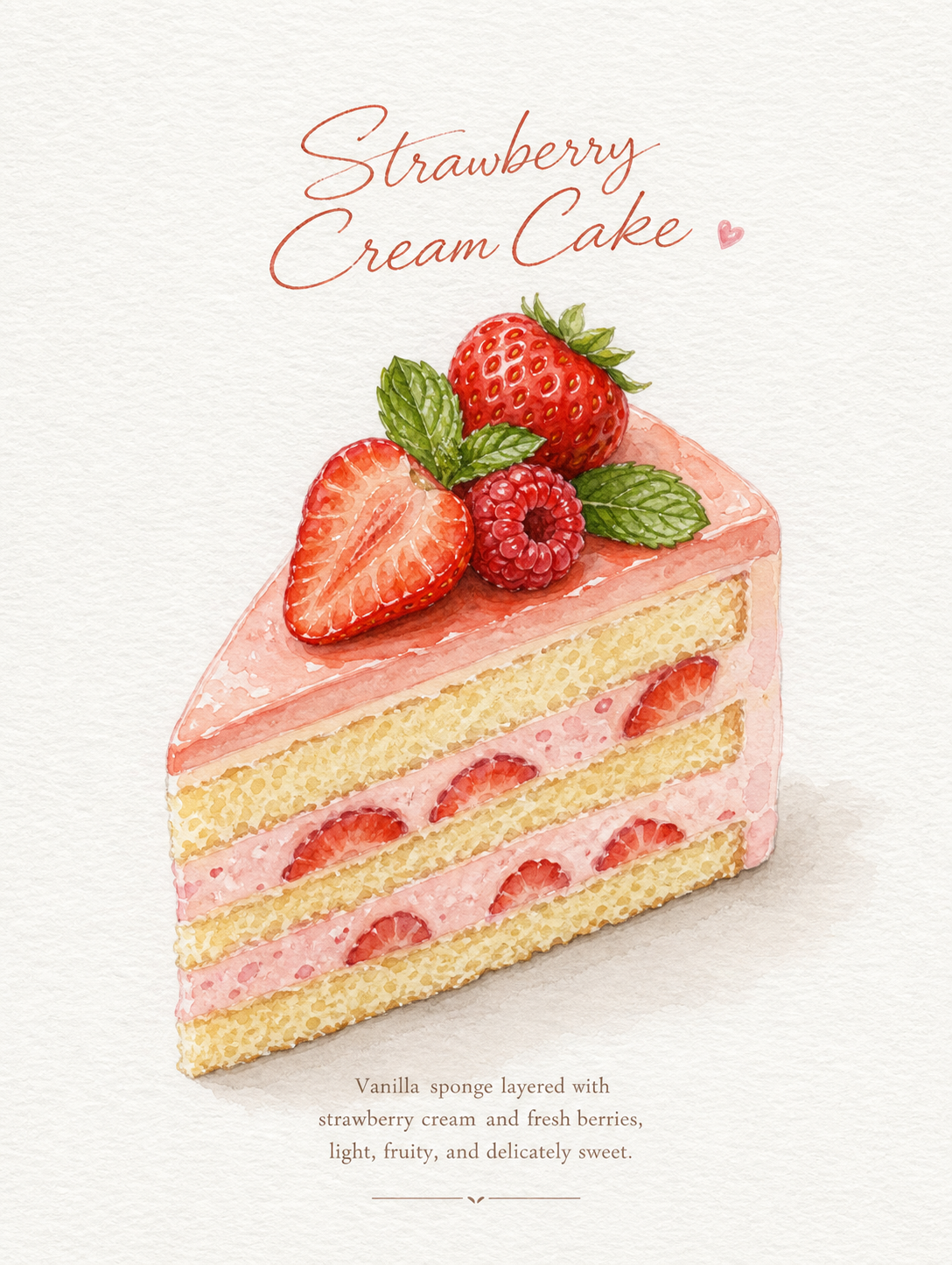 Strawberry Cake